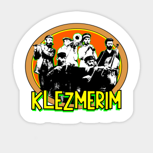 Yiddish: Klezmerim Sticker